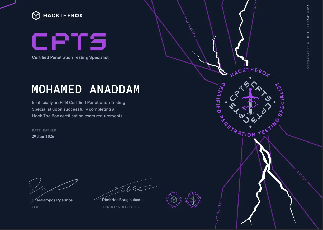 CPTS Certification